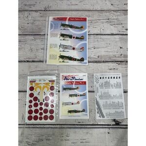 NEW Vtg AeroMaster 48-462 Hayate Fighters Pt. I Model Airplane 1/48 Decal